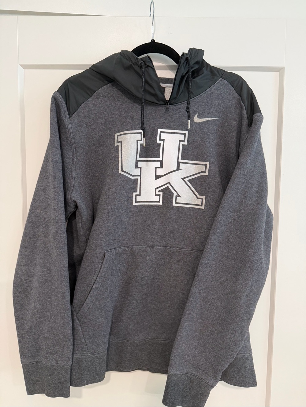Nike Men’s Dark Gray UK Logo Hooded Pullover